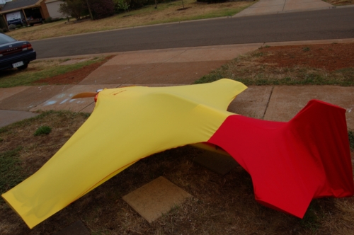Red and Yellow Planewrapper